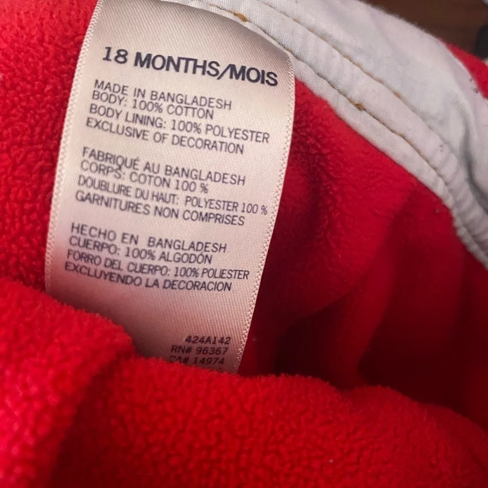 Oshkosh B’Gosh Fleece Lined Overalls